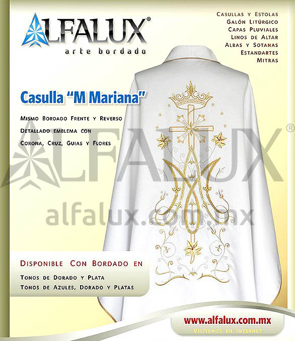 24 DOBLE MARIANA Dorado 2394 Blanco 34